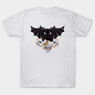 The Batcat Skull T-Shirt